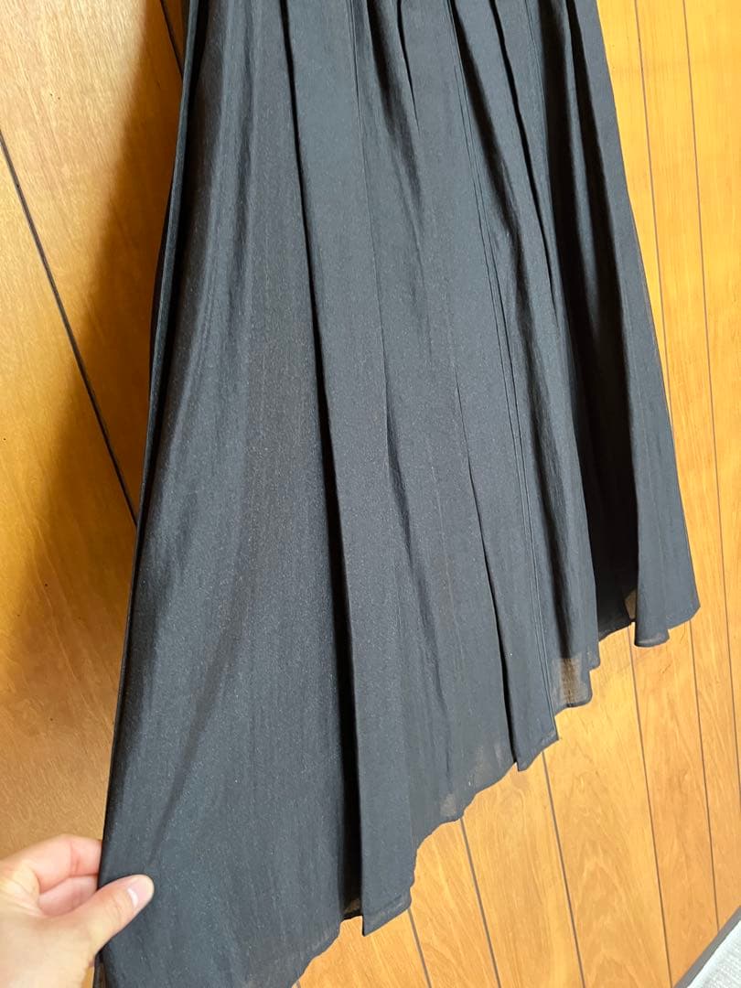 【23区Lサイズ】今季物！着痩せ効果ありました^_^ラメ入りスカート♪