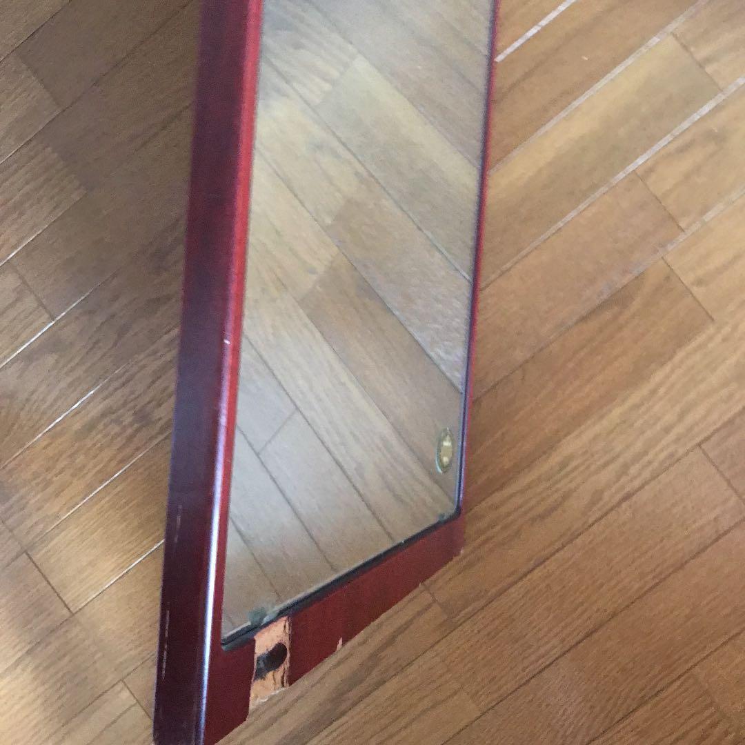 【お買い得 逸品】最高級 銅引鏡 ミエ ミラー 姿見 昭和レトロ