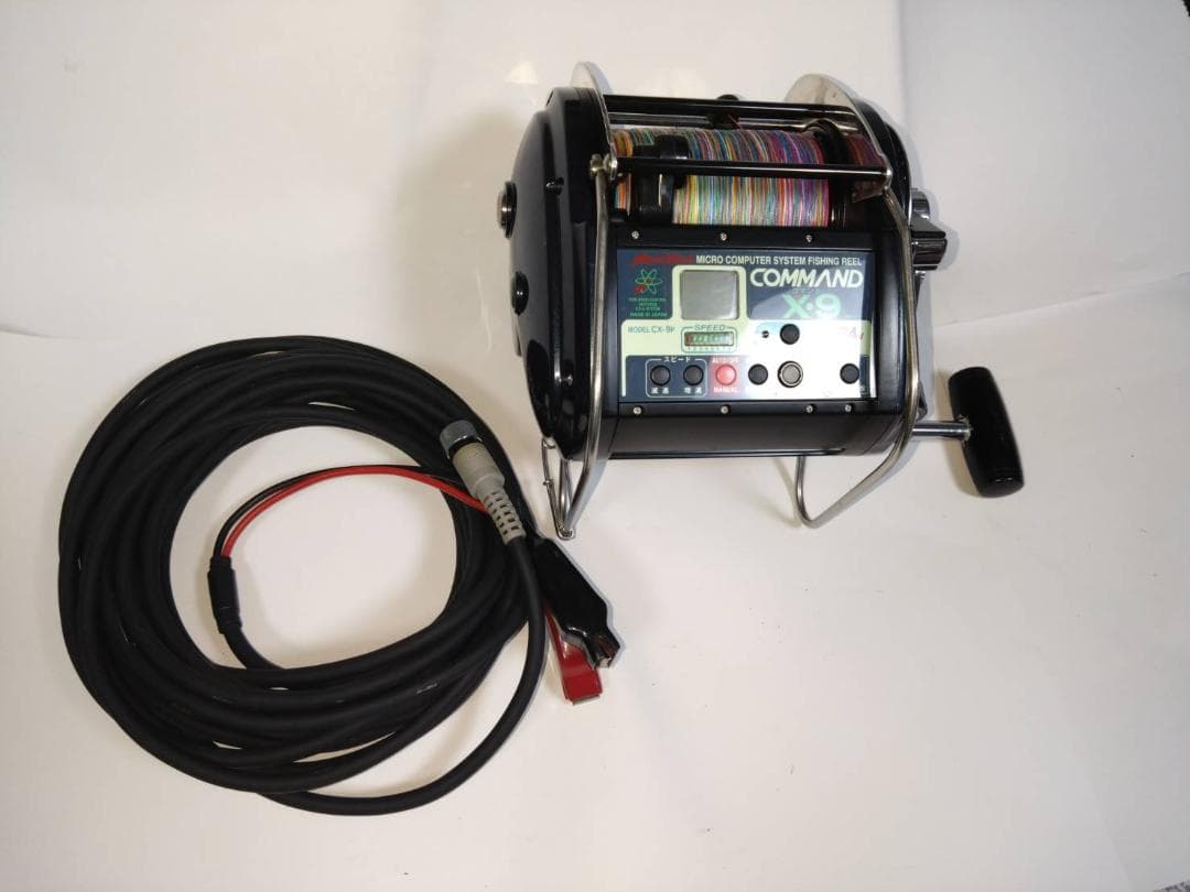 ミヤマエ COMMAND X・9 電動リール CX-9 /24V専用 おまけ付き