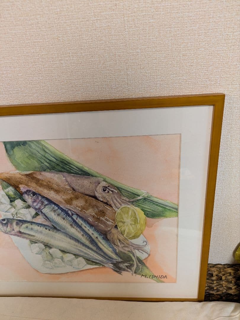 居酒屋、寿司店に最適イワシイカ手書きです