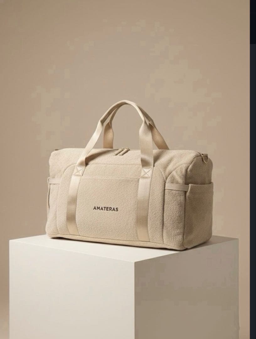 AMATERAS ボストンバッグ ベージュ 限定アイテム