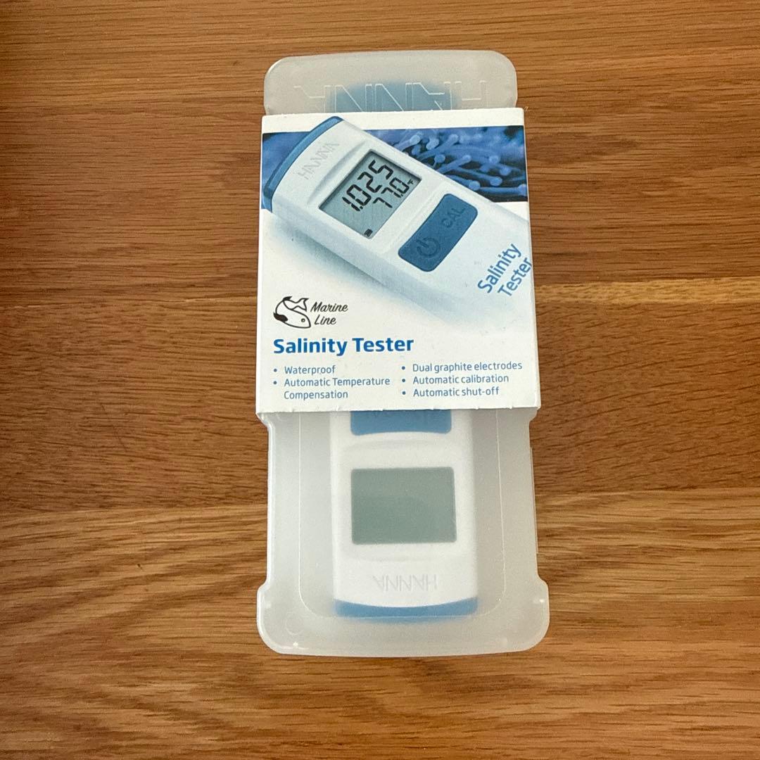 海水魚　水槽用　試験薬　海水濃度計