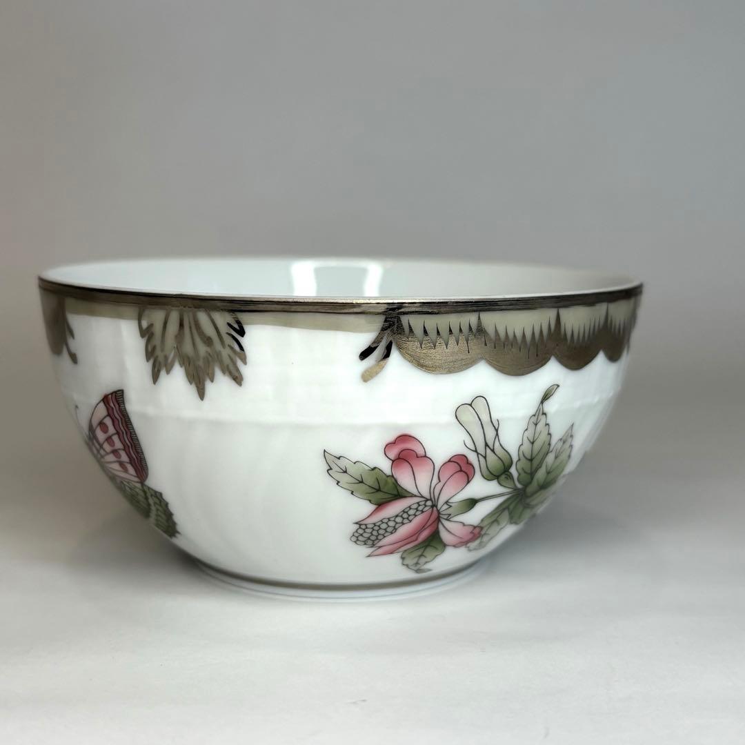 HEREND ヘレンド　ヴィクトリアプラチナ　マンダリンボンボン　小物入れ