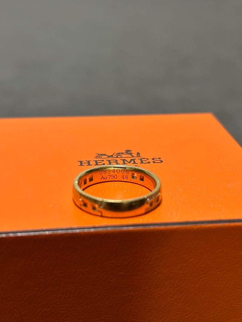 エルメス エヴァーヘラクレス ダイヤモンドリング#48 K18