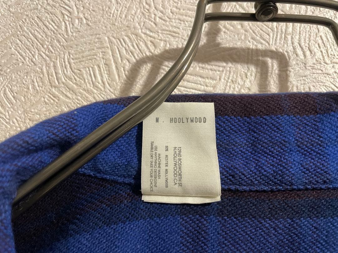 N.HOOLYWOOD ヘビーネル ロング シャツ / エヌハリウッド コート