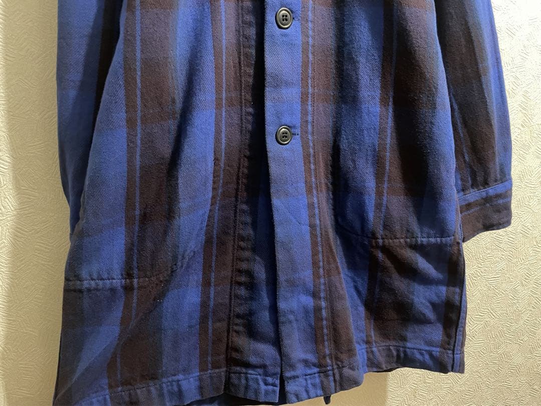 N.HOOLYWOOD ヘビーネル ロング シャツ / エヌハリウッド コート