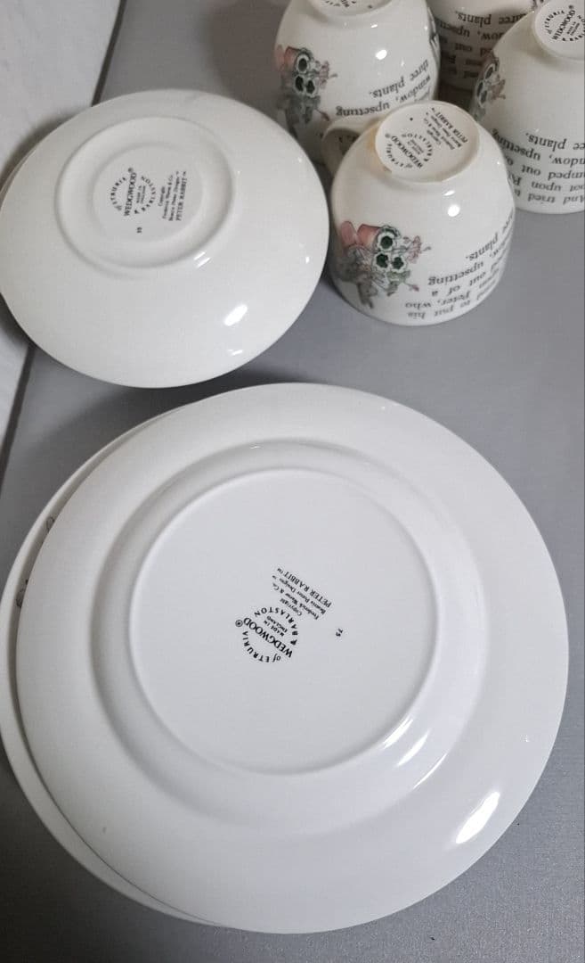 ピーターラビット 皿 製 旧刻印 12点