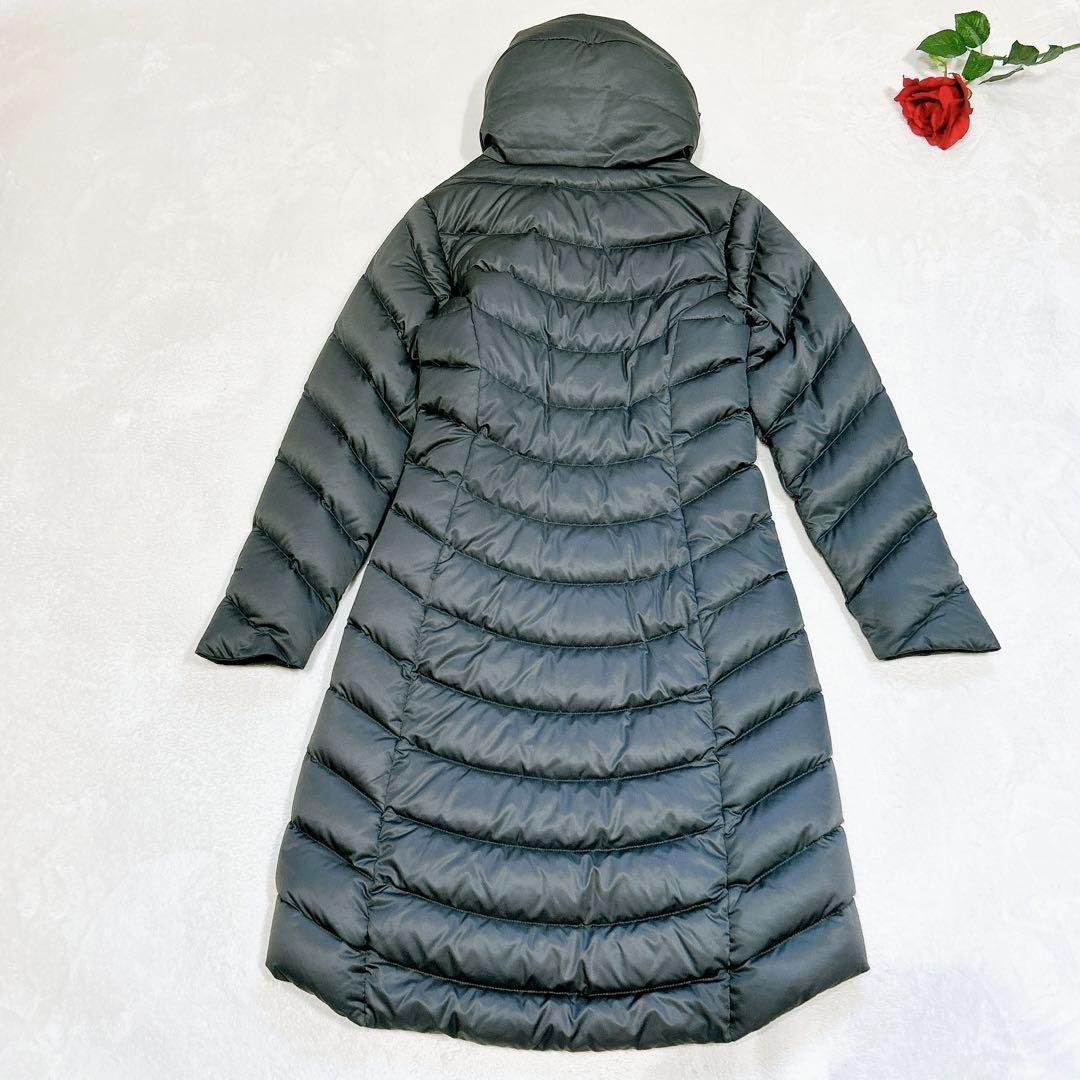 未使用級美品✨　パタゴニア　ダウンコート　最高級　グレー　光沢　ロング