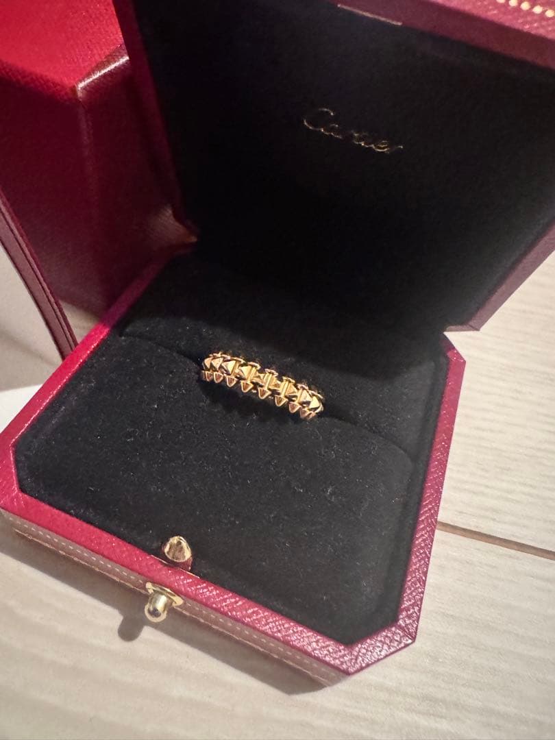 【値下げ】Cartier クラッシュドゥカルティエ　 53 YG リング