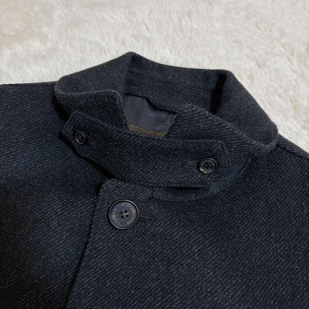 美品☆マッキントッシュロンドン DUNKELD ステンカラーコート カシミヤ