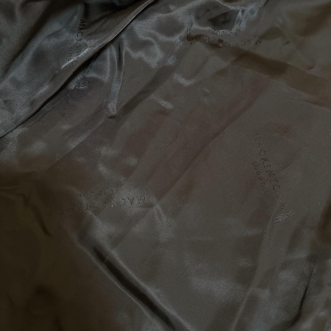 美品☆マッキントッシュロンドン DUNKELD ステンカラーコート カシミヤ