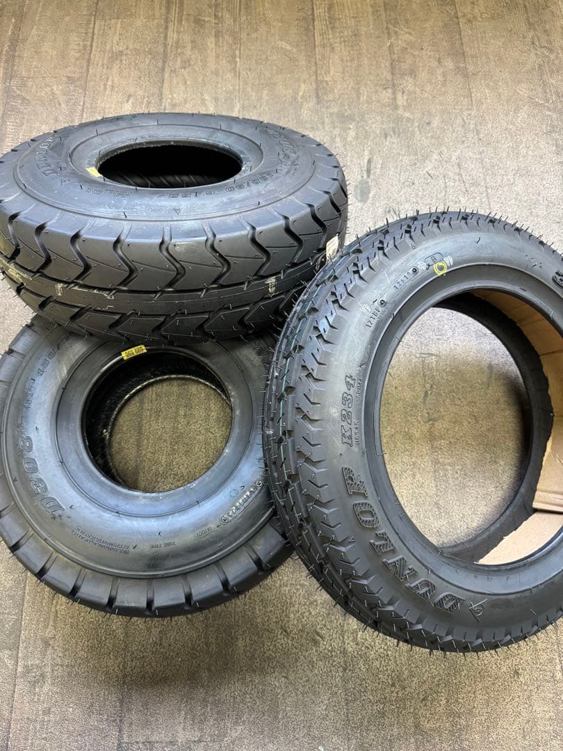 ジャイロX (TD01)新品前後タイヤセット