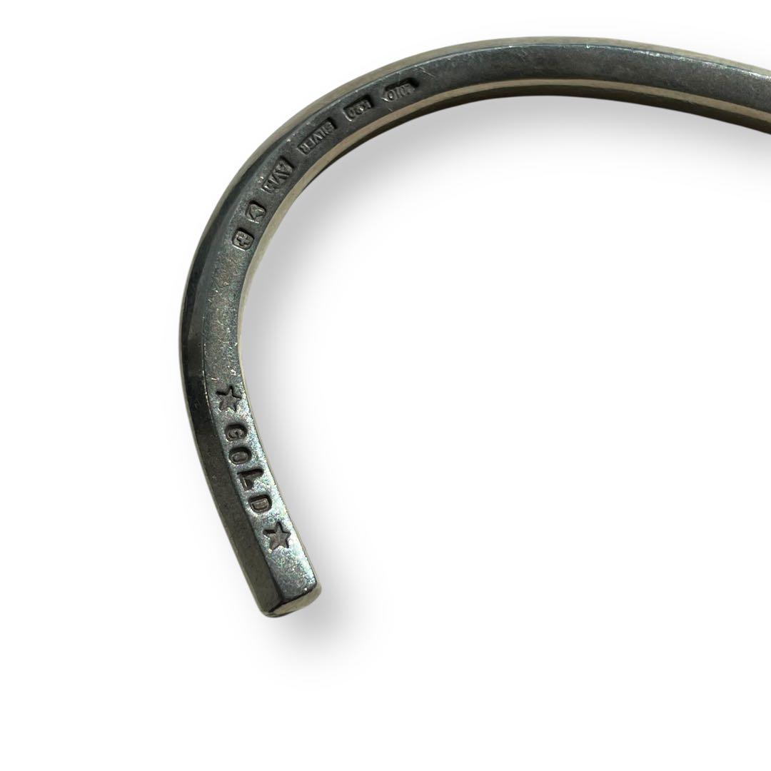 ドアマン AVM DESIGN ROOM シルバー ゴールド バングル