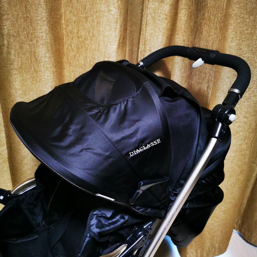 【送料無料】Combi ディアクラッセ オート4キャス XB-600 ブラック