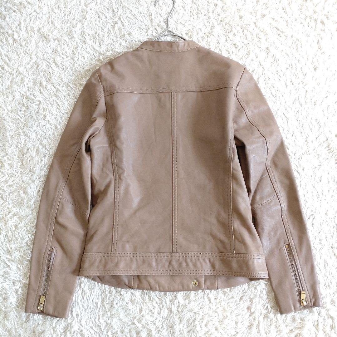 NOBLE　ソフトラムレザー　ダブルライダースジャケット