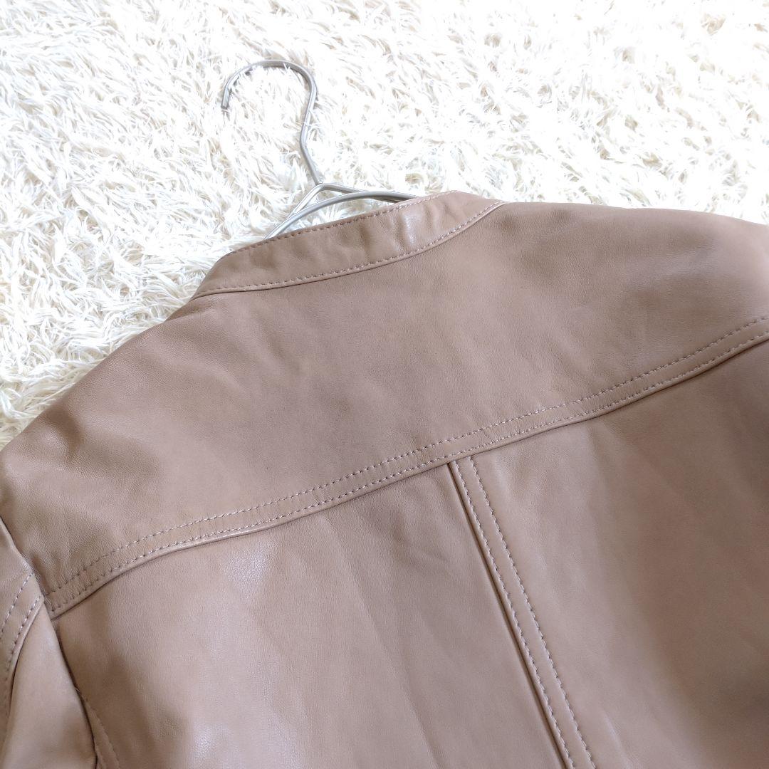 NOBLE　ソフトラムレザー　ダブルライダースジャケット