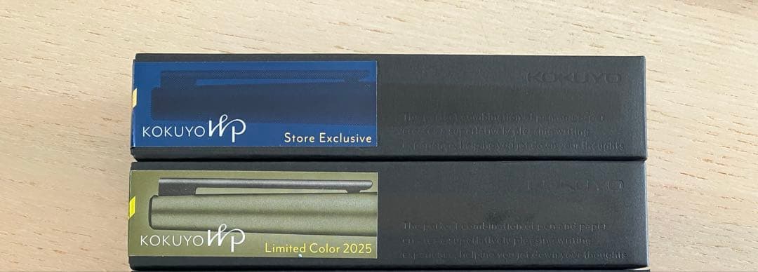 新品未使用 KOKUYOファインライター　 完売ミッドナイトブルー深緑2本セット