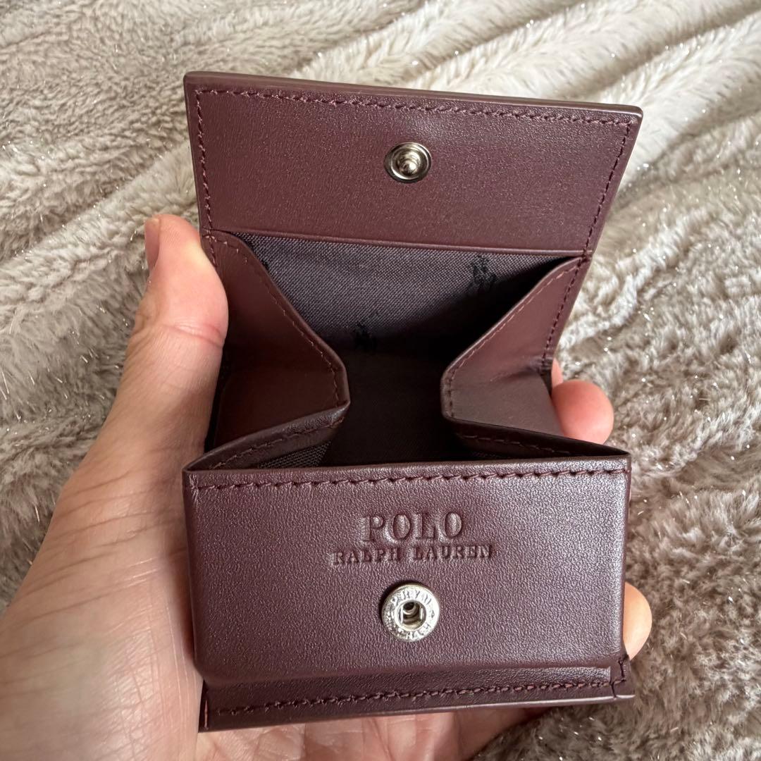 【超美品】ポロ ラルフローレン ラウンドファスナー長財布・ケースセット