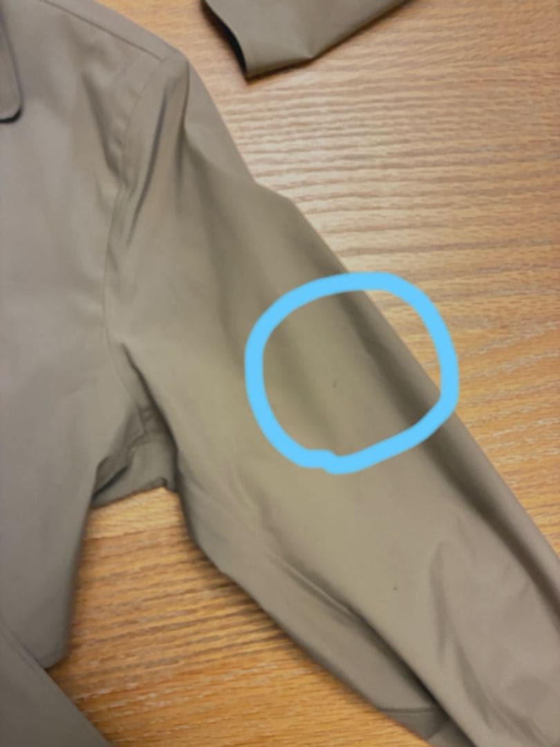 【申真衣さん着用】ルルレモン　防水トレンチコート