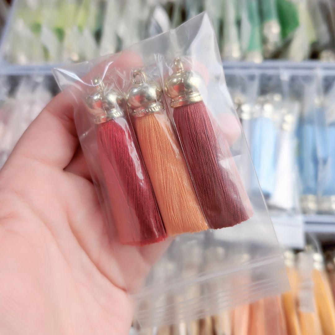 タッセル 大量 まとめ売り ビッグタッセル 大きめ アクセサリー材料