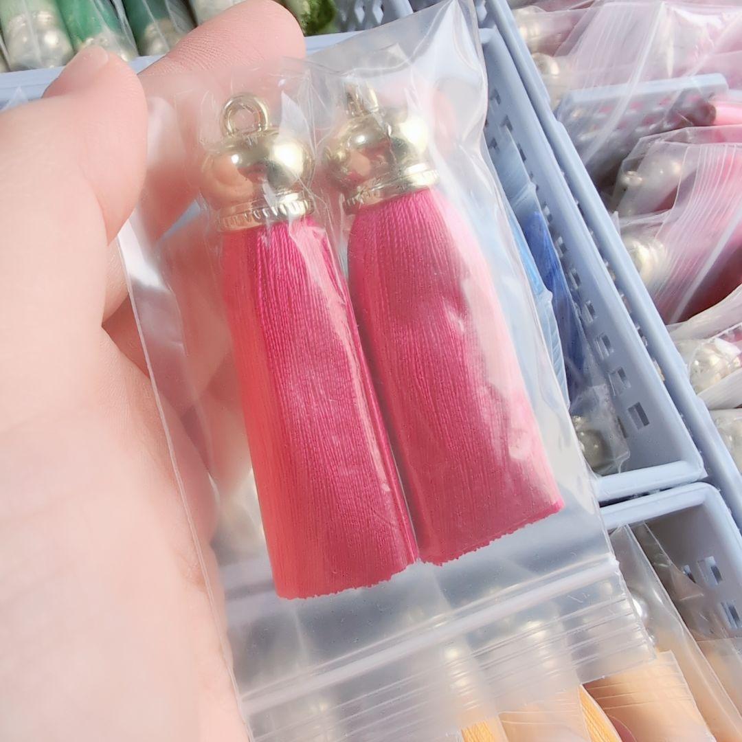 タッセル 大量 まとめ売り ビッグタッセル 大きめ アクセサリー材料