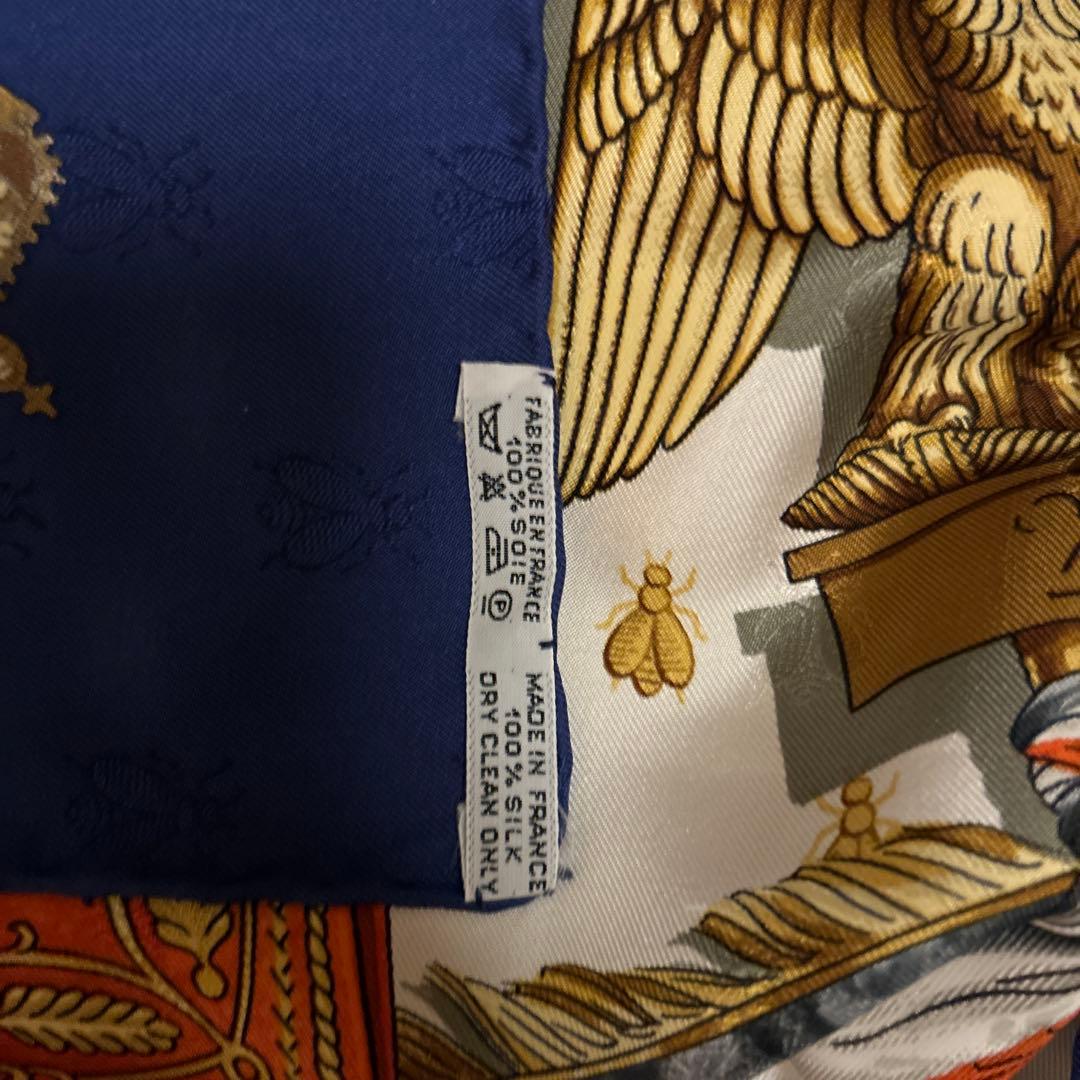 HERMES カレ シルクスカーフ 90cm