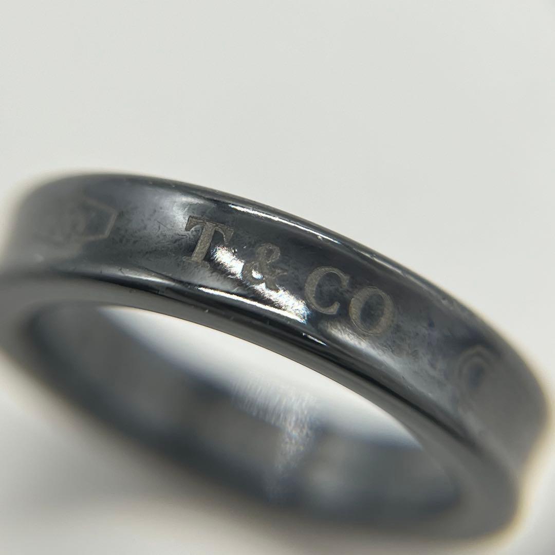 ティファニー TIFFANY 1837 ナロー リング 6号 チタン TI