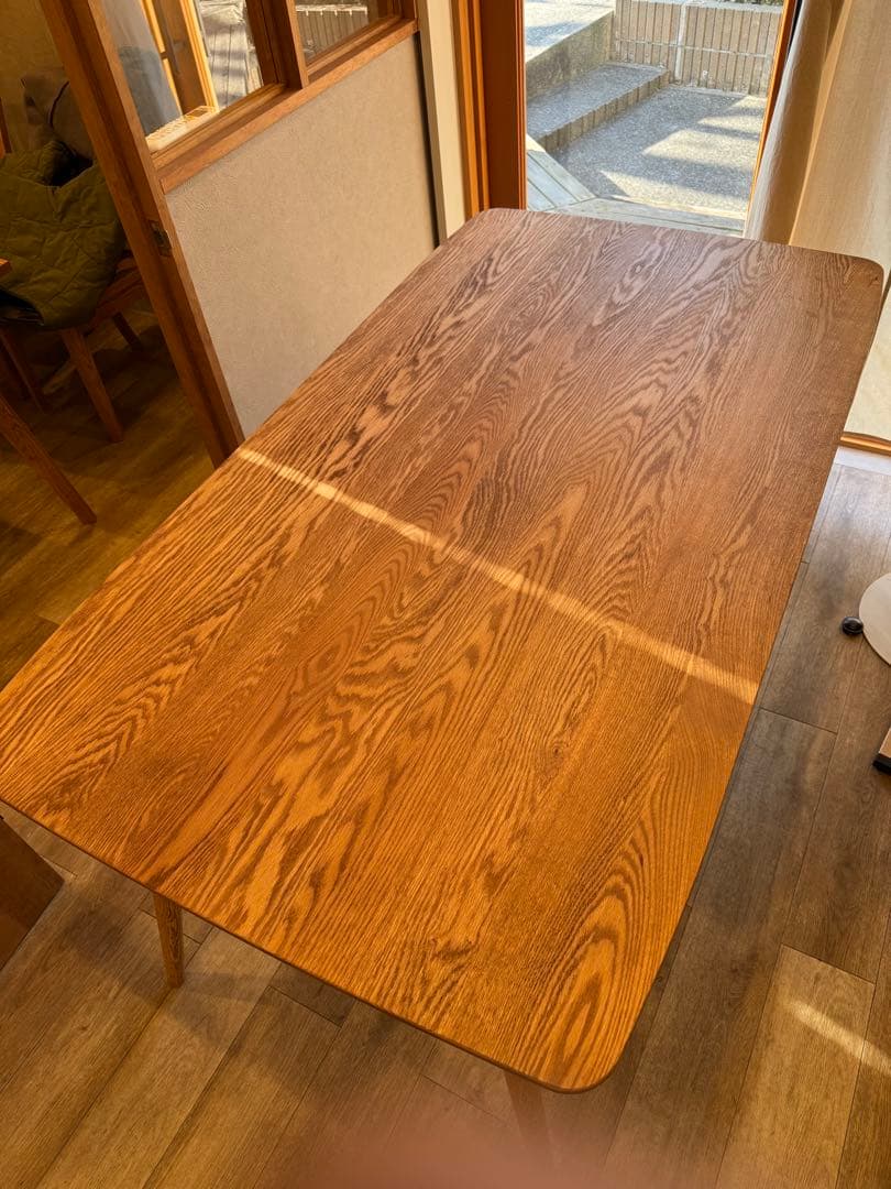 h*u様 モモナチュラル　ダイニングテーブル