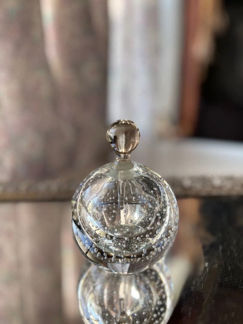 気泡　バブル　香水瓶　希少　インテリア　ヴィンテージ/検索A.D.Copier