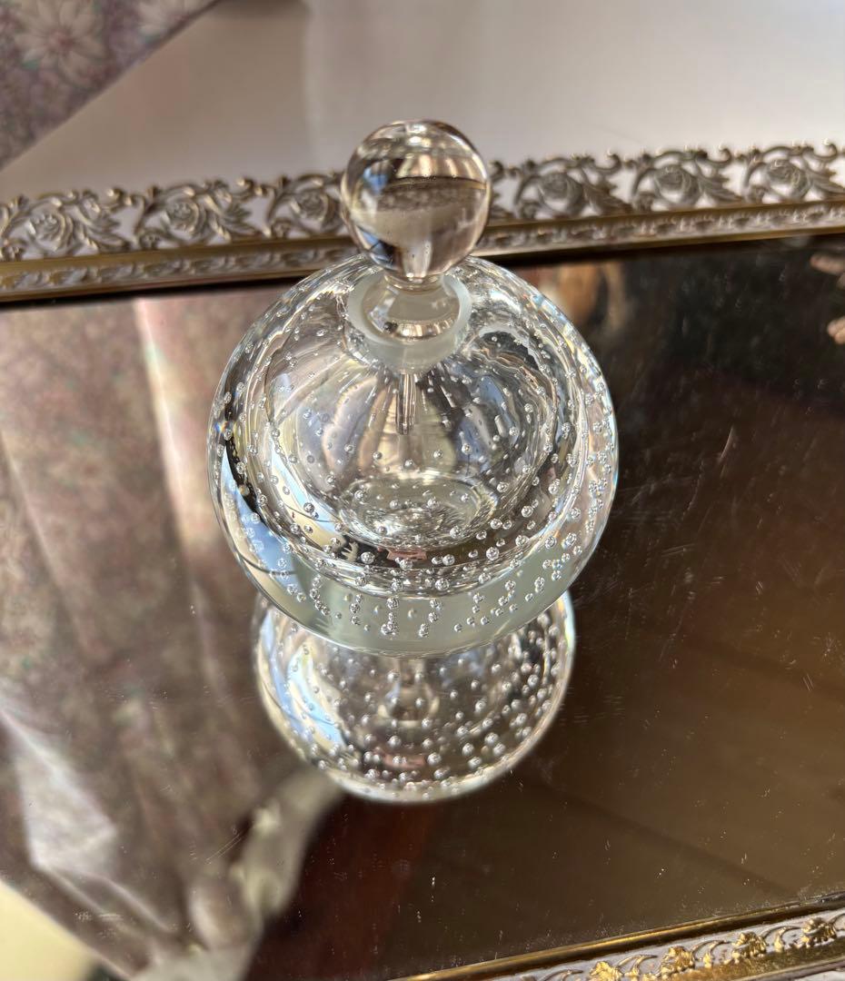 気泡　バブル　香水瓶　希少　インテリア　ヴィンテージ/検索A.D.Copier