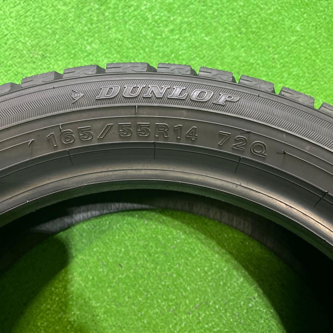 WM02 165/55R14 深溝スタッドレスセット　送料込み！