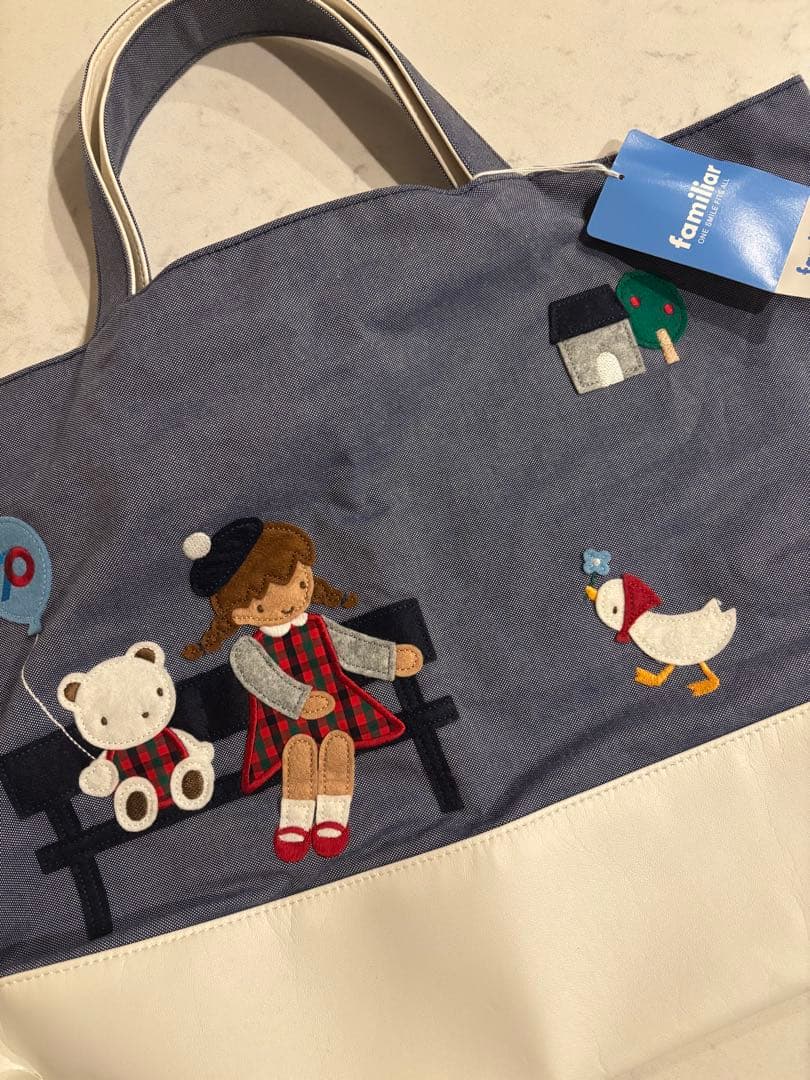 【新品未使用】familia70周年限定デニムバッグ