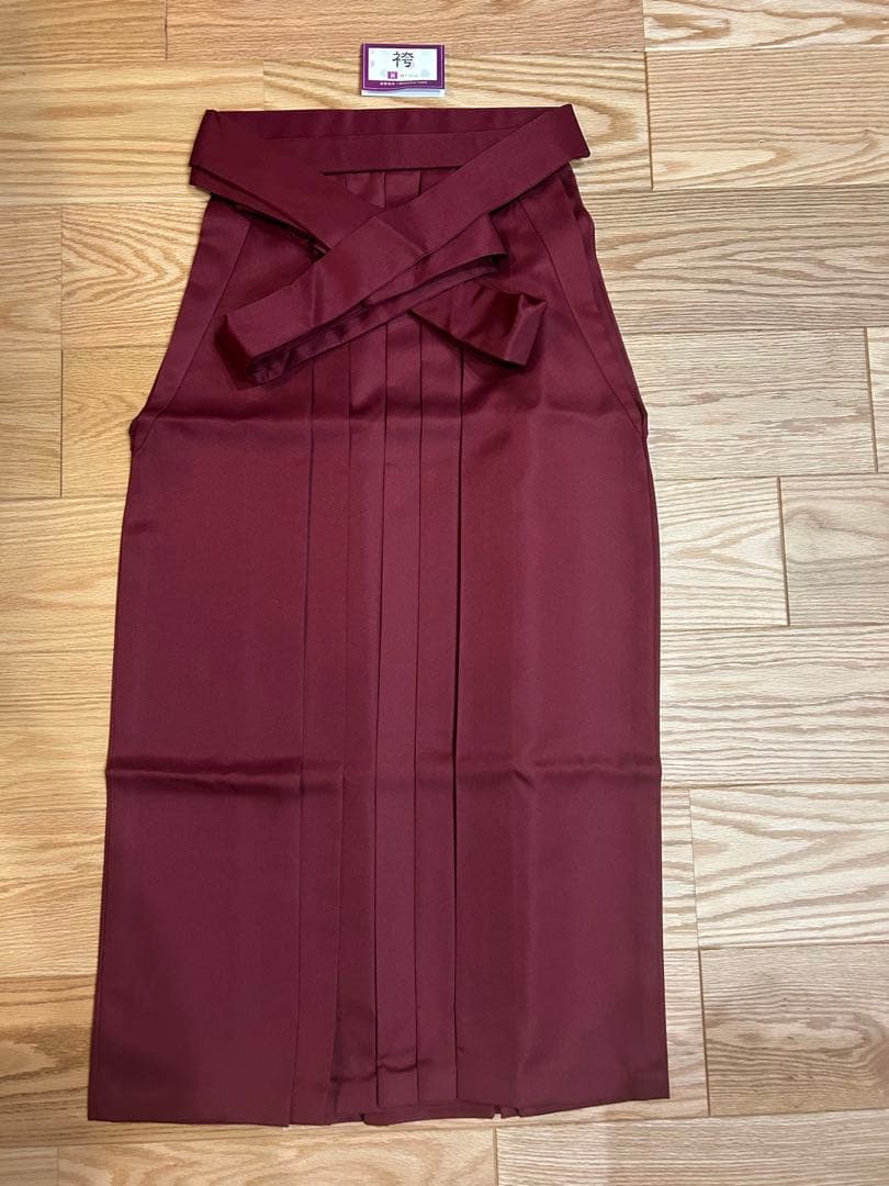 京越 KYOETSU 袴 着物 小学生 椿柄 赤 黒 4点セット 卒業式