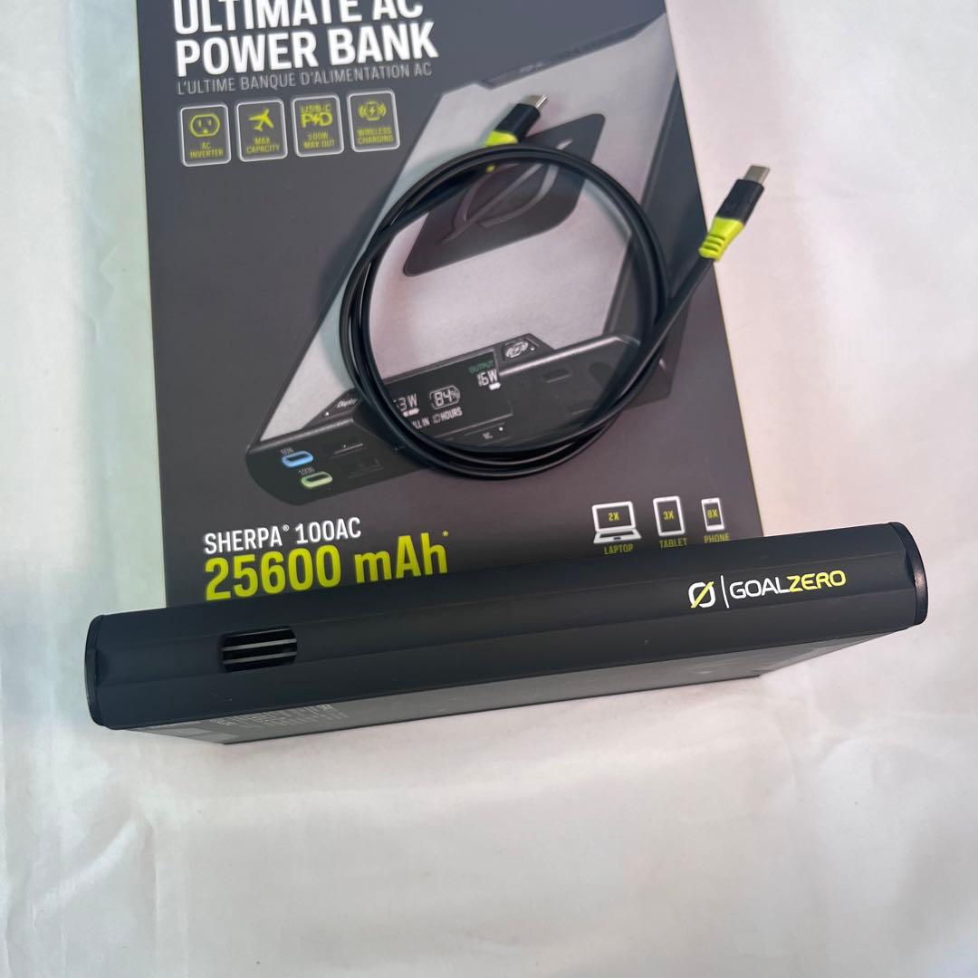 スマホアクセサリー GOAL ZERO Sherpa 100 AC Power Bank 4th