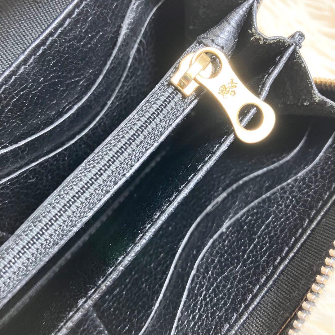【美品】 イルビゾンテ ロングウォレット ラウンドファスナー