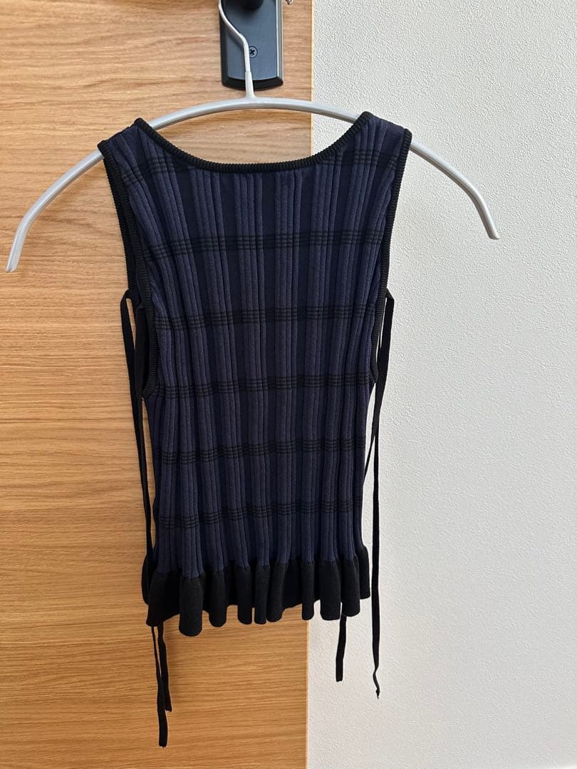 ✨web完売商品✨【amerivintage】2025SS プリプリタンクトップ