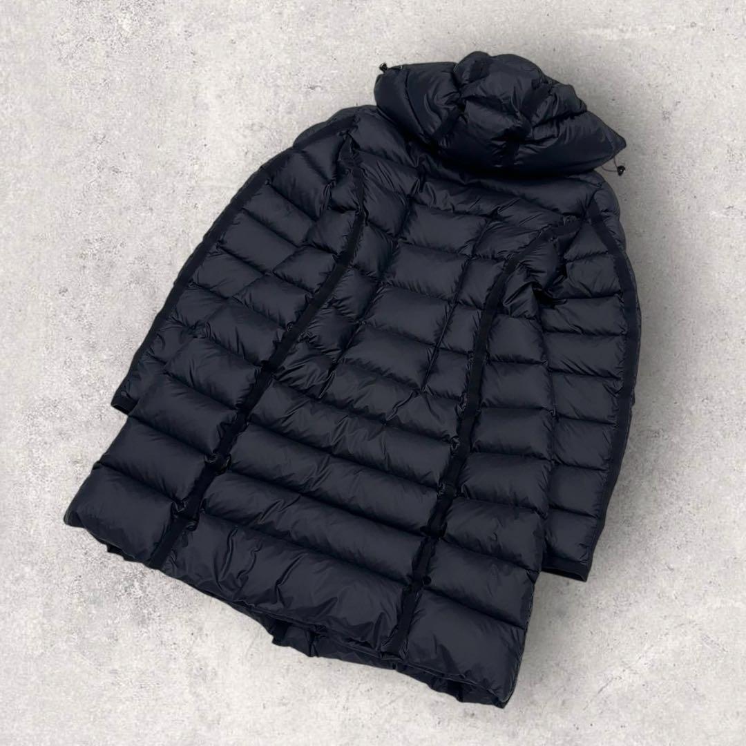.2015【QR鑑定済・美品】モンクレール　HERMINE ダウンコートAライン