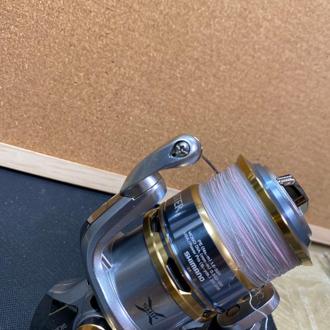 シマノ　バイオマスター　SW4000XG-A ライン、ベアリング付き