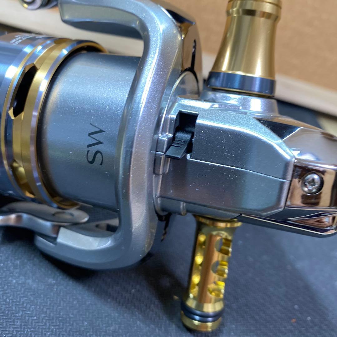 シマノ　バイオマスター　SW4000XG-A ライン、ベアリング付き