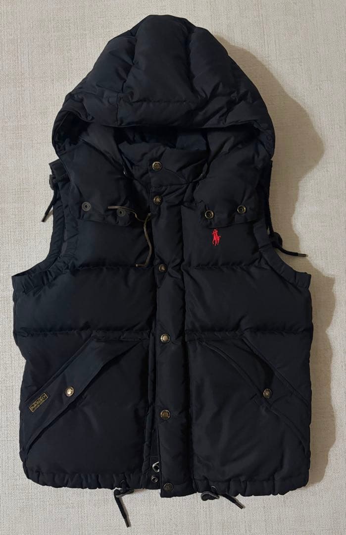 美品　定価60,500POLO RALPH LAUREN ダウンベスト ブラック