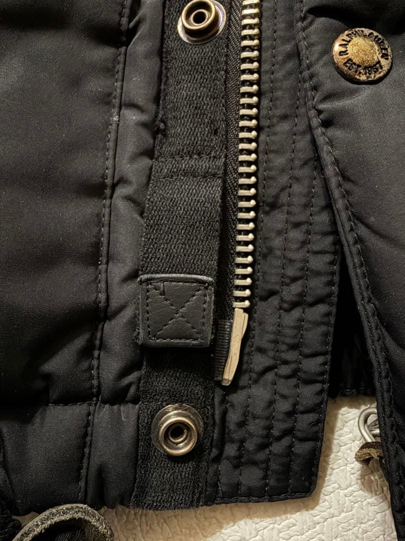 美品　定価60,500POLO RALPH LAUREN ダウンベスト ブラック