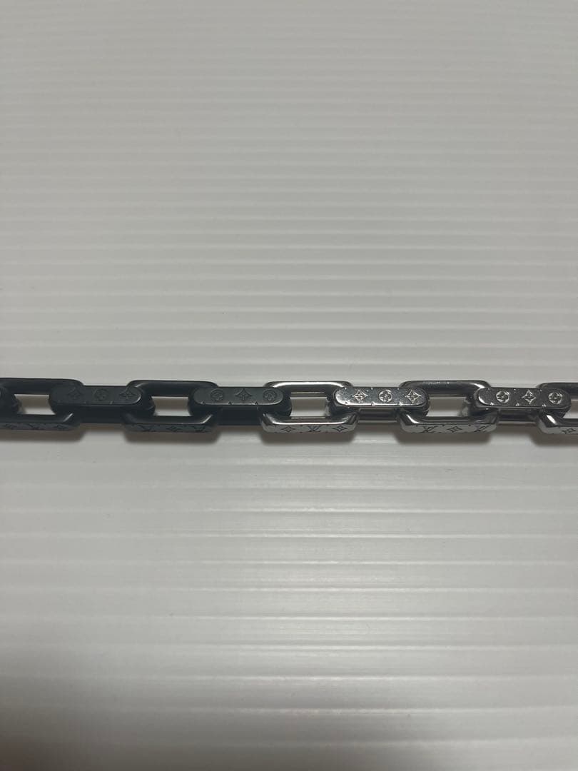 【未使用】ルイヴィトン ネックレス・モノグラム チェーン定価¥155,100