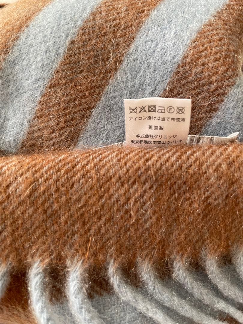 Joshua Ellis 大判カシミア100%ストール　 デミルクスビームス別注