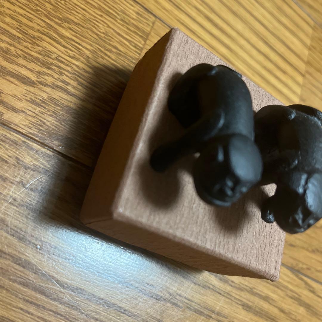 南部鉄器　狛犬