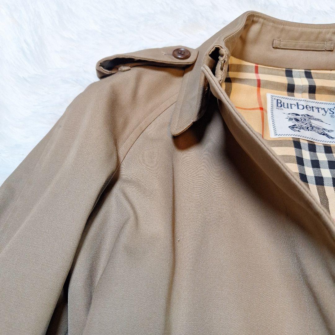 【ゆうき様】バーバリーズ ステンカラーノバチェック ロング丈 ヴィンテージ