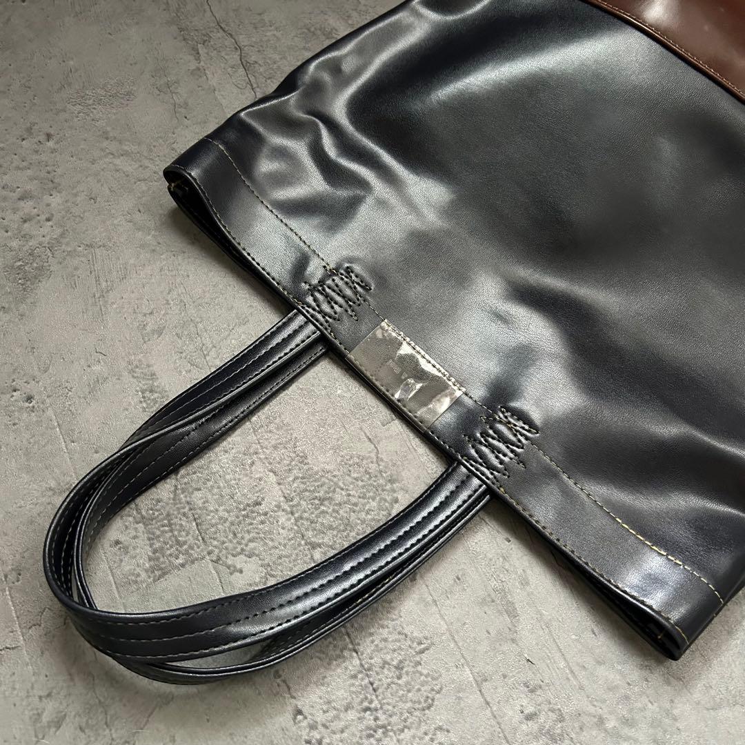 美品 希少 this&that トートバッグ 大容量 通勤 ビジネス