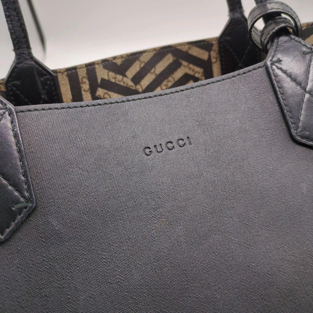 【入手困難・美品】グッチ☆カレイド トートバッグ スプリーム リバーシブル