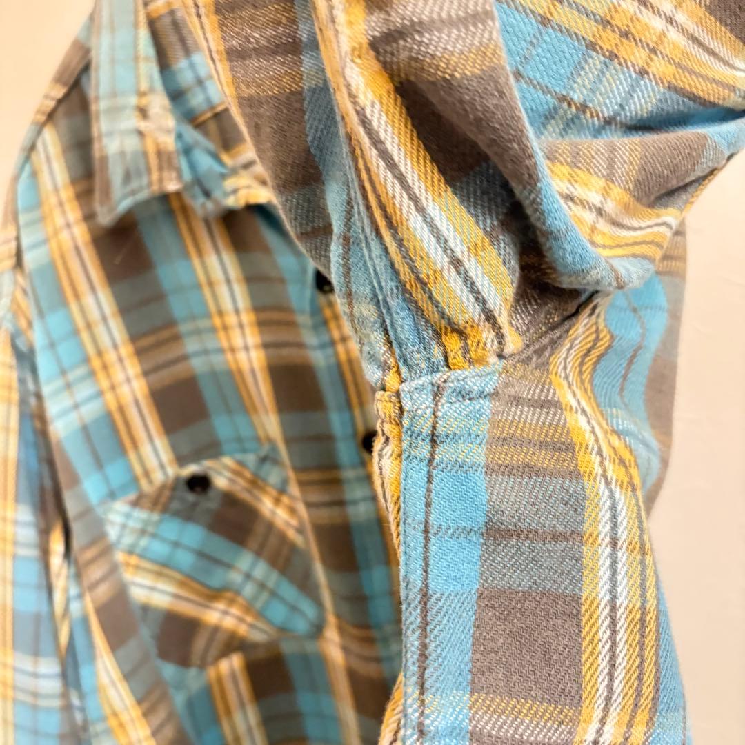 60s Sears ヴィンテージ ネルシャツ XL（17-17 1/2）