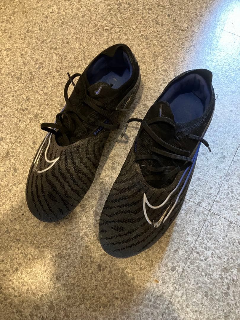 NIKEファントム GX エリート AG(ブラック×ブルー) 25.5