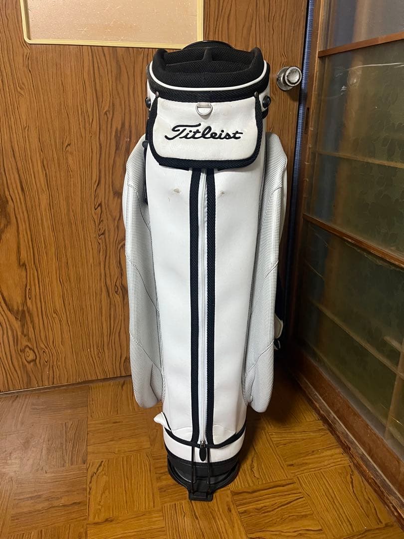 Titleist キャディバッグ ホワイト・ピンク